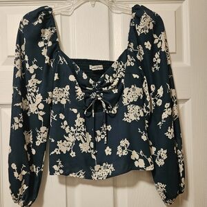 Floral Long Sleeve Top